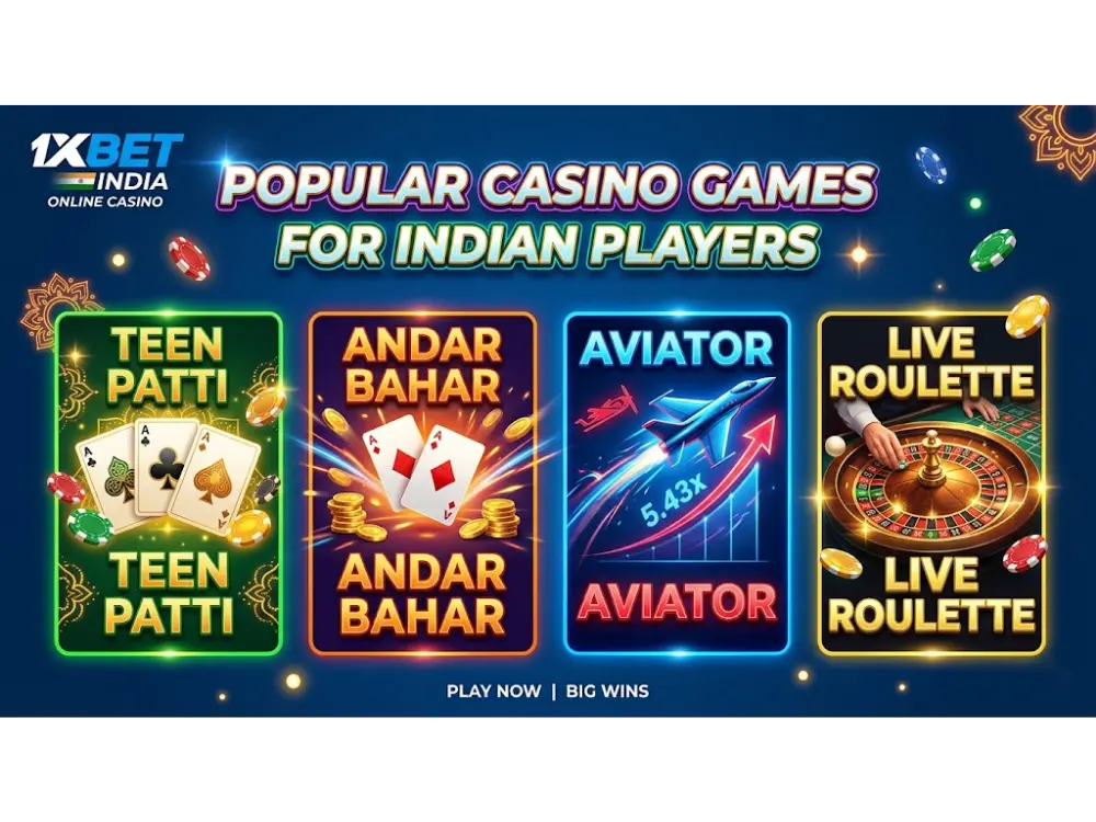 Popular Casino Games for Indian Players
