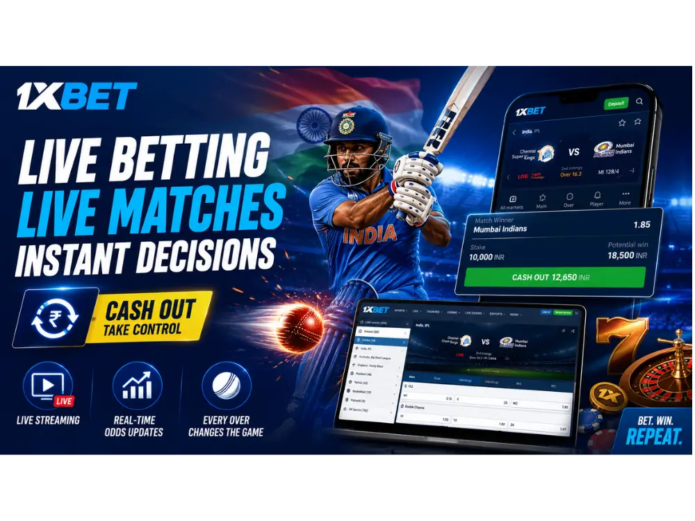 Live Betting with Cash Out and Real-Time Streaming