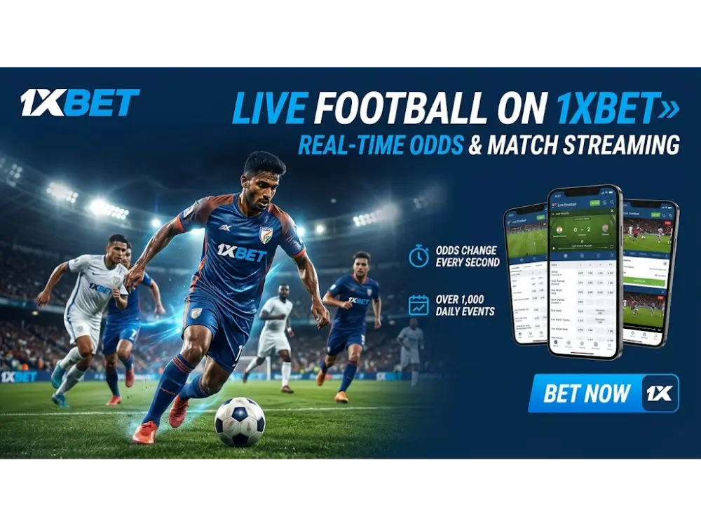 1xBet Live Football with Real-Time Odds and Match Streaming